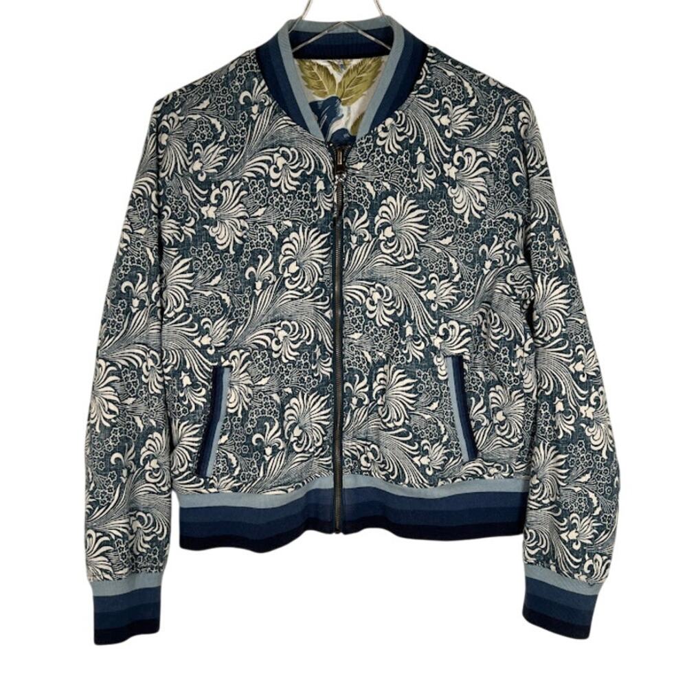 Faherty Floral Reversible Bomber Jacket - image 5